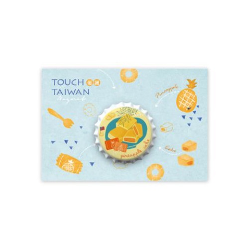 대만 병뚜껑 자석 monkey design 귀여운 마그넷 / Taiwan 여행 선물 인테리어 냉장고 자석