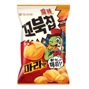 오리온 꼬북칩 마라맛 80g / 대만 한정 매콤하고 중독적인 맛